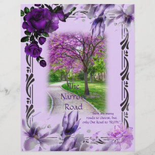 The Narrow Road Poetry Personalised Paper