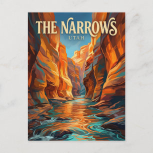 The Narrows USA Postcard