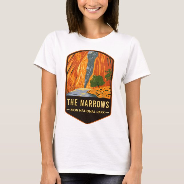 The Narrows Zion National Park T-Shirt (Front)