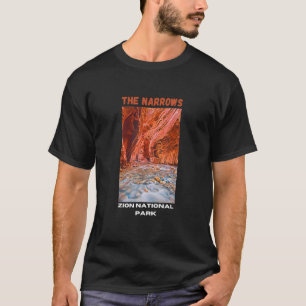 The Narrows Zion National Park Travel Hike Utah T-Shirt