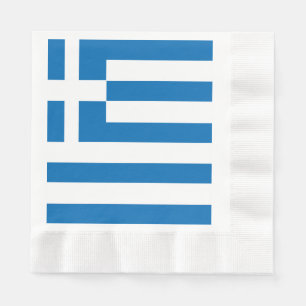 The National flag of Greece Napkin