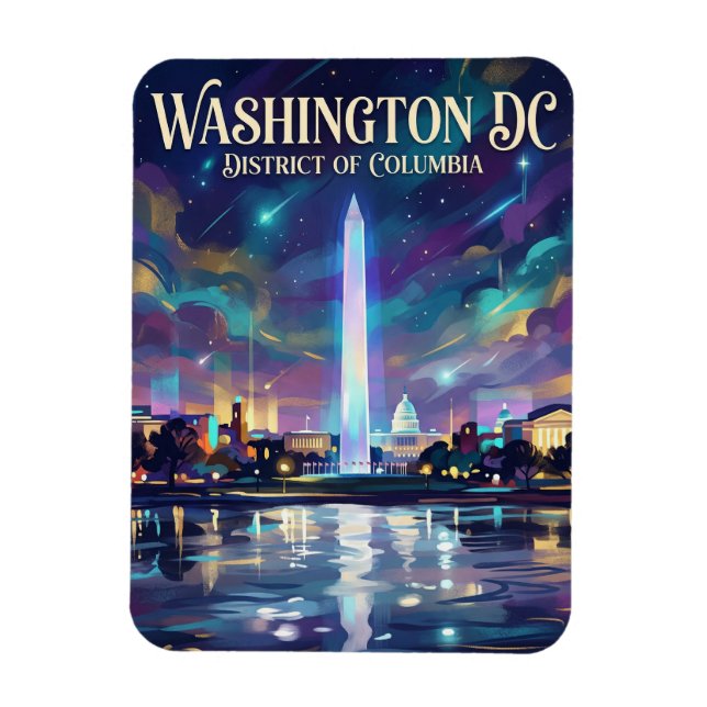 The National Mall USA Magnet (Vertical)