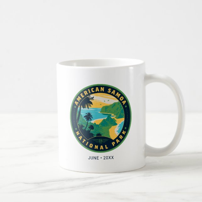 The National Park of American Samoa Coffee Mug (Right)