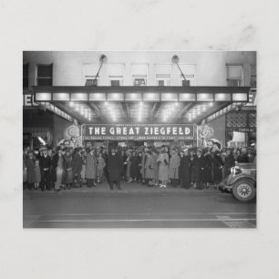The National Theatre, 1936 Postcard