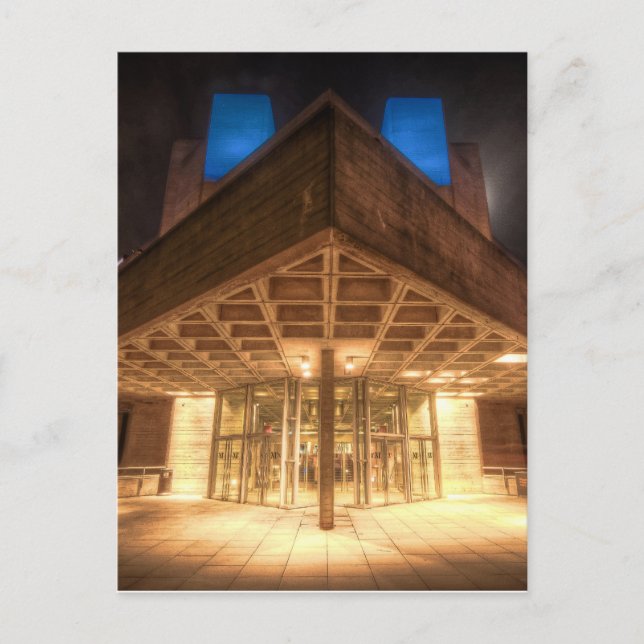 The National Theatre, London's Southbank Postcard (Front)