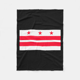 The Nations Capital, The District, Washington, Dc  Fleece Blanket