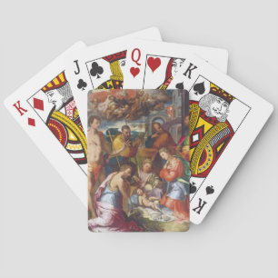 The Nativity, 1534 (oil on panel) Playing Cards
