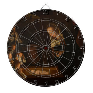 The Nativity at Night (Birth of Jesus, Christmas) Dartboard
