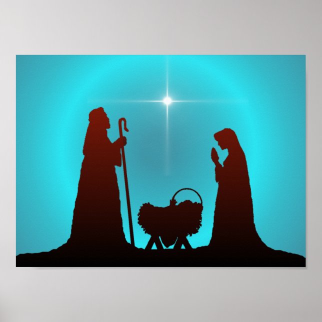 THE NATIVITY by SHARON SHARPE Poster (Front)