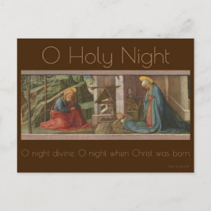 The Nativity c.1445   Blue Beach Song™ Postcard