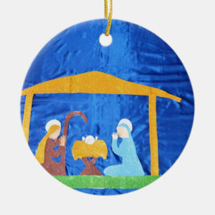 The Nativity Ceramic Tree Decoration