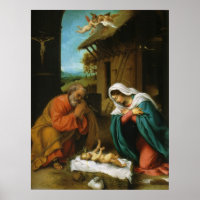 The Nativity Christi Geburt by Lorenzo Lotto