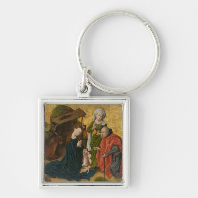 The Nativity, circa 1460 Key Ring (Front)