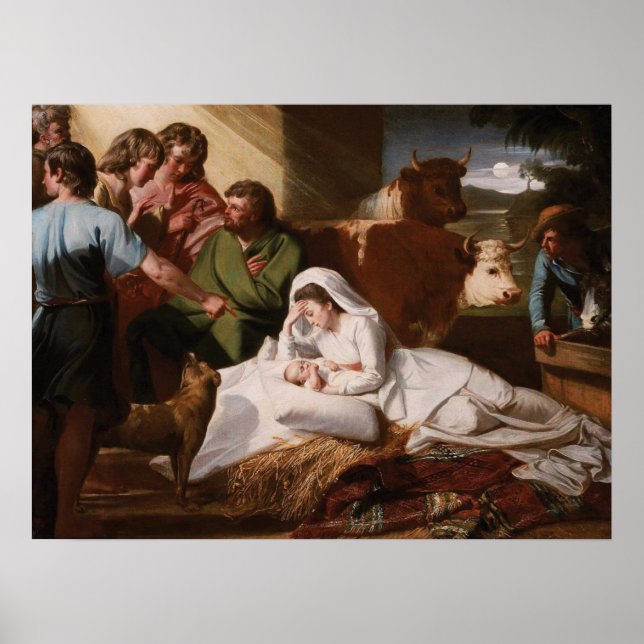 The Nativity - John Singleton Copley Poster (Front)