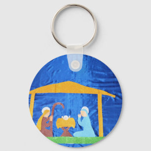 The Nativity Key Ring