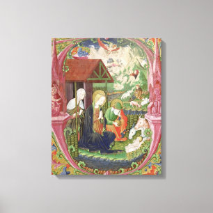 The Nativity, Northern Italian School Canvas Print