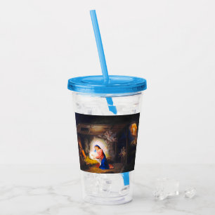 The Nativity of Christ Acrylic Tumbler