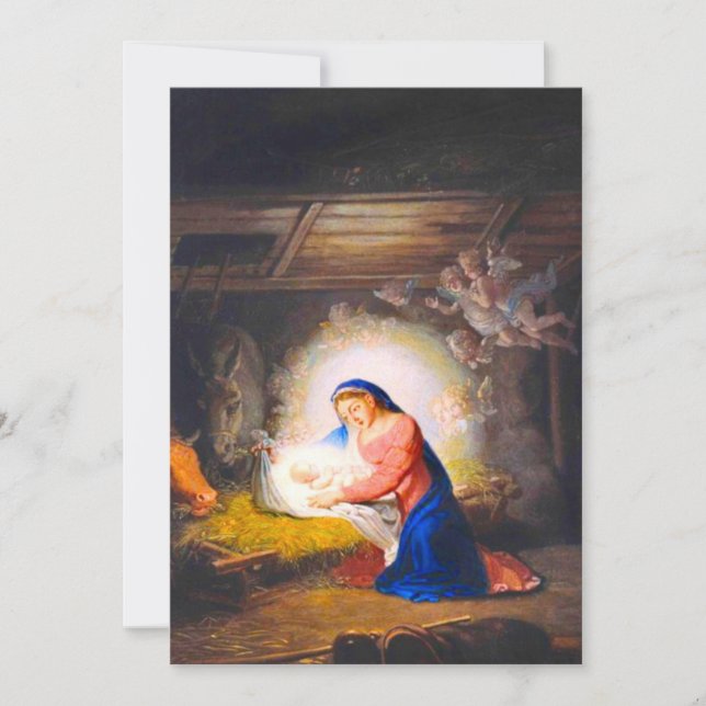 The Nativity of Christ Announcement (Front)