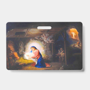 The Nativity of Christ ID Badge