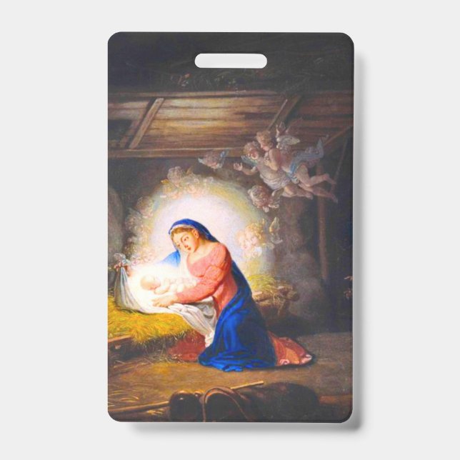 The Nativity of Christ ID Badge (Front)