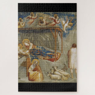 The Nativity of Jesus Christ by Giotto Jigsaw Puzzle