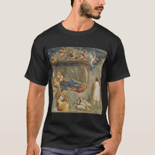 The Nativity of Jesus Christ by Giotto T-Shirt