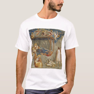 The Nativity of Jesus Christ by Giotto T-Shirt
