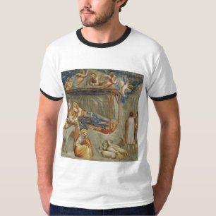 The Nativity of Jesus Christ by Giotto T-Shirt