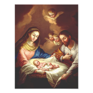 The Nativity of Jesus Christ  Photo Print