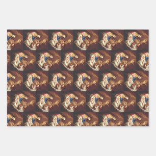 The Nativity of Jesus Christ  Wrapping Paper Sheet