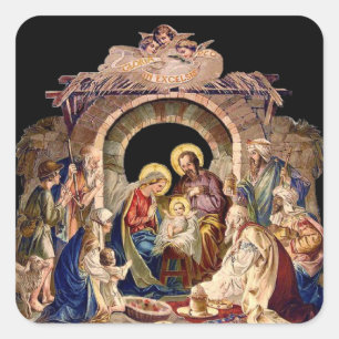 The Nativity of Jesus Sticker