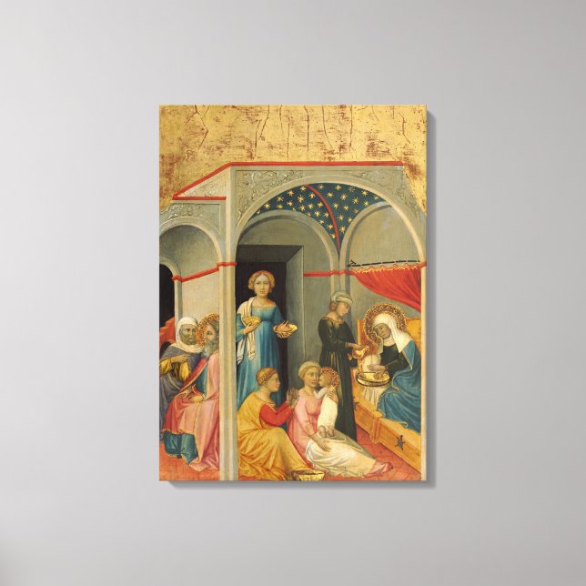 The Nativity of the Virgin Canvas Print (Front)