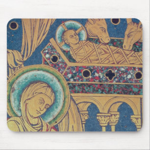 The Nativity, panel from the The Verduner Mouse Pad