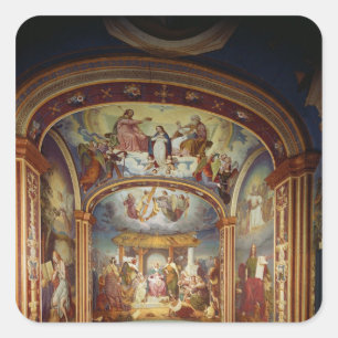 The Nativity Square Sticker