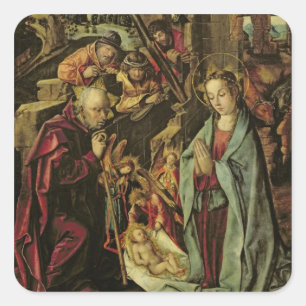 The Nativity Square Sticker