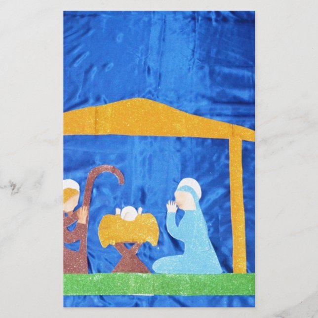The Nativity Stationery (Front)