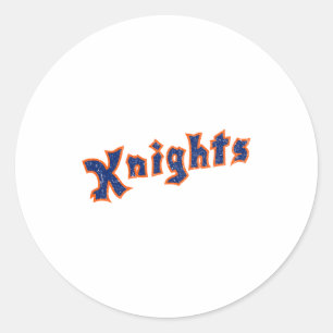 The Natural Roy Hobbs New York Knights Jersey _1  Classic Round Sticker