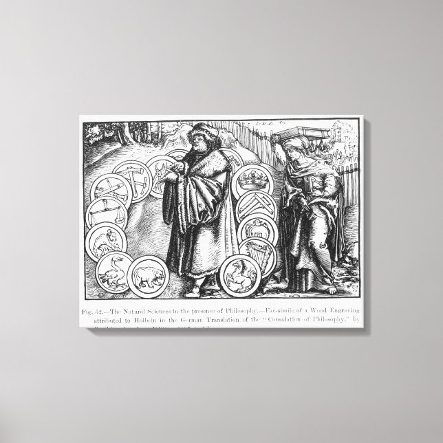 The Natural Sciences in the Presence of Canvas Print (Front)