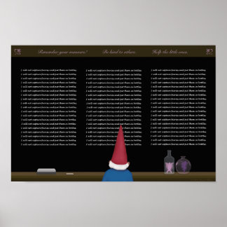 The Naughty Gnome Poster