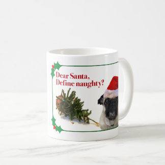 The Naughty Pug Holiday Mug