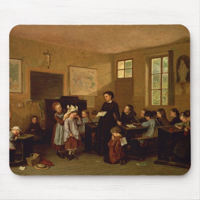 The naughty school children mouse pad (Front)