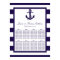 The Nautical Anchor Navy Stripe Wedding Collection
