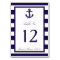 The Nautical Anchor Navy Stripe Wedding Collection