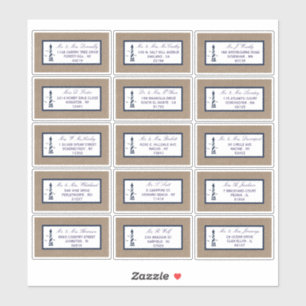 The Nautical Lighthouse Burlap Wedding Collection