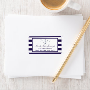 The Nautical Lighthouse Wedding Collection Label