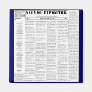 The Nauvoo Expositor Magnet