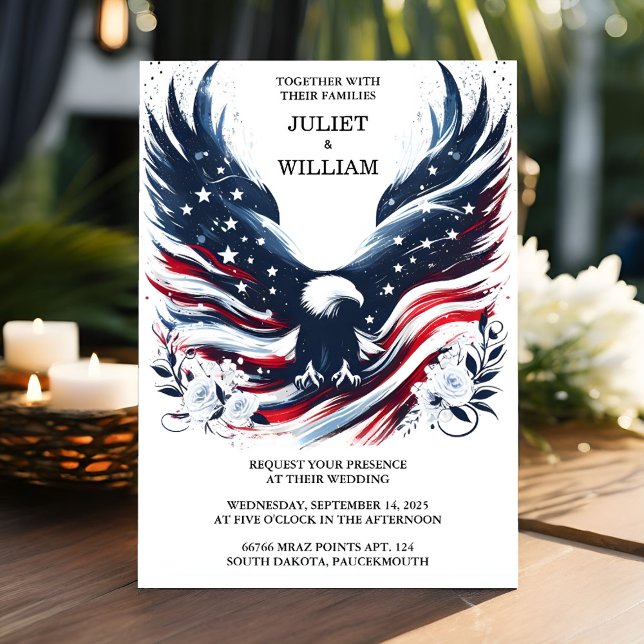 The Navy Army War Marine Tactical Military Wedding Invitation (Creator Uploaded)