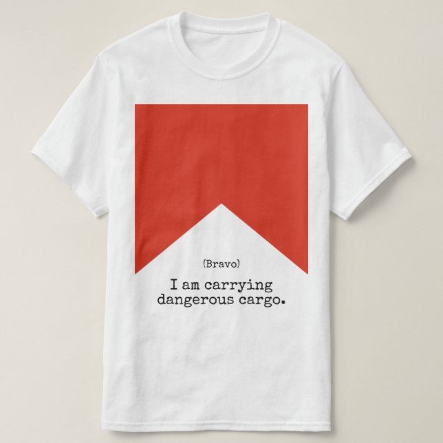 The Navy Flags Shirt (Bravo) (Design Front)