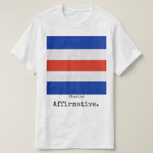 The Navy Flags Shirt (Charlie), Man