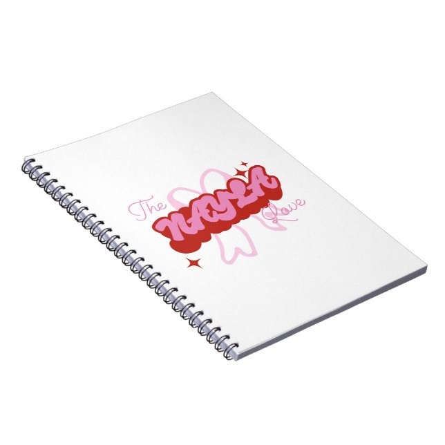 The NAYLA Love Notebook (Right Side)